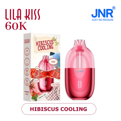 Hibiscus Cooling JNR Lila Kiss 60K 0%NIC